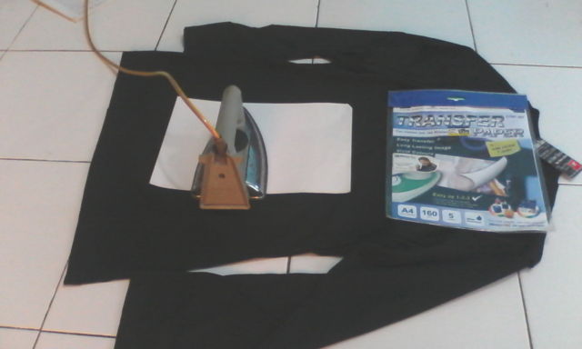 Cara Membuat Sablon Setrika
