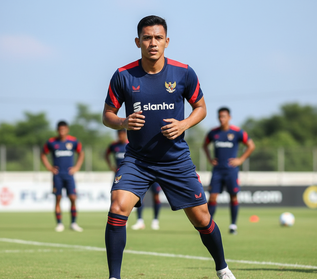 contoh Training Kit / Jersey Latihan Timnas Indonesia