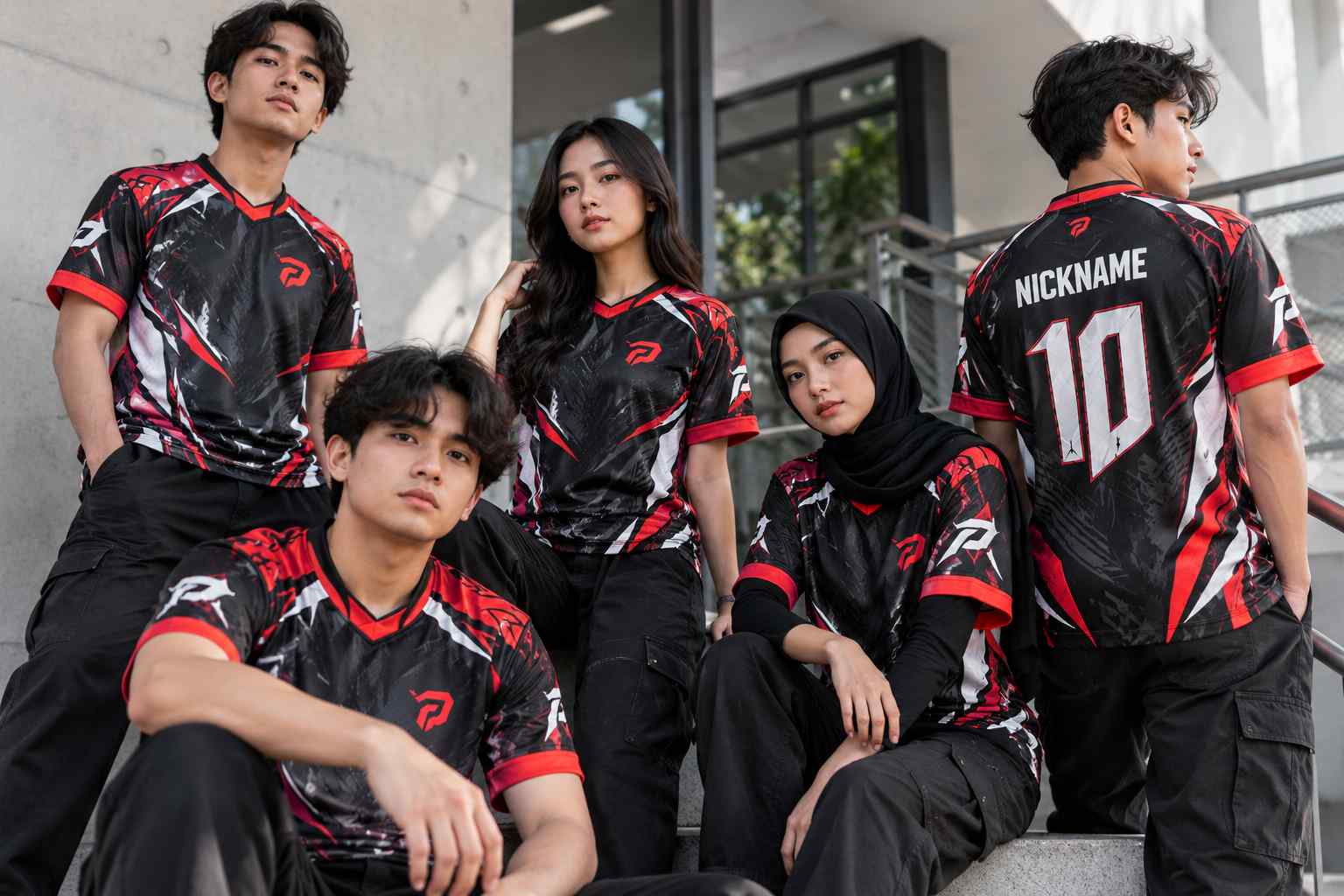 Bikin Jersey Gaming Custom